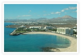 Arrecife beach Canary Islands