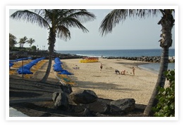 Golden beaches of the Canary Islands