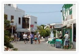 High street of your local holiday resort