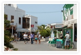 High street of your local holiday resort