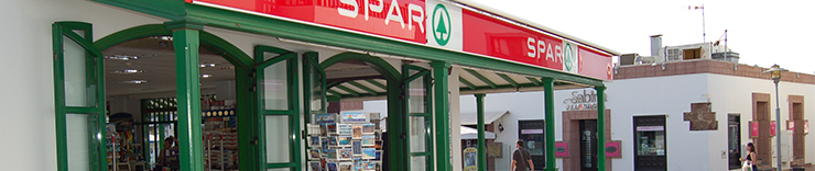 Food shop in Playa Blanca Lanzarote